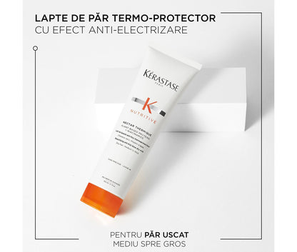 Kérastase Nutritive hajpakoló száraz hajra — Bain Satin Riche + Lait Vital + Nectar Thermique 80+75+50ml