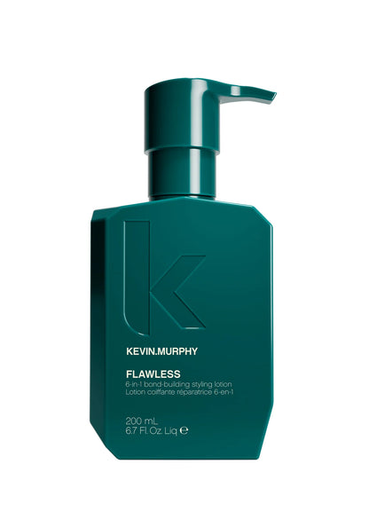 Set KEVIN.MURPHY FLAWLESS – Loțiune reparatoare și de styling 6 în 1, 200 ml + perie pentru descurcare