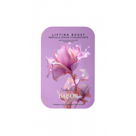 Babor Lifting Boost Ampoule – Feszesítő és lifting hatású ampullák, limitált kiadású szett újrafelhasználható fémdobozban 7x2ml