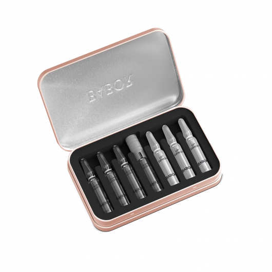 Babor Lifting Boost Ampoule – Feszesítő és lifting hatású ampullák, limitált kiadású szett újrafelhasználható fémdobozban 7x2ml