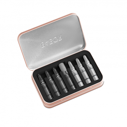 Babor Lifting Boost Ampoule – Feszesítő és lifting hatású ampullák, limitált kiadású szett újrafelhasználható fémdobozban 7x2ml