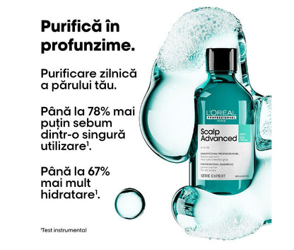 Sampon pentru scalp gras — L'Oréal Professionnel Scalp Advanced 100ml
