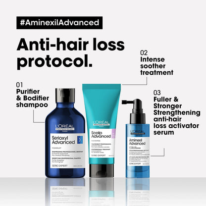 Hajhullás elleni szérum fejbőrre – L'Oréal Professionnel Aminexil Advanced 90ml