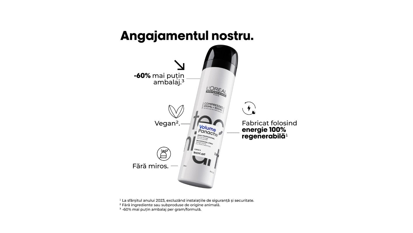 Professzionális volumen spray Tecni.Art Volume Panache L'Oréal Professionnel 250ml