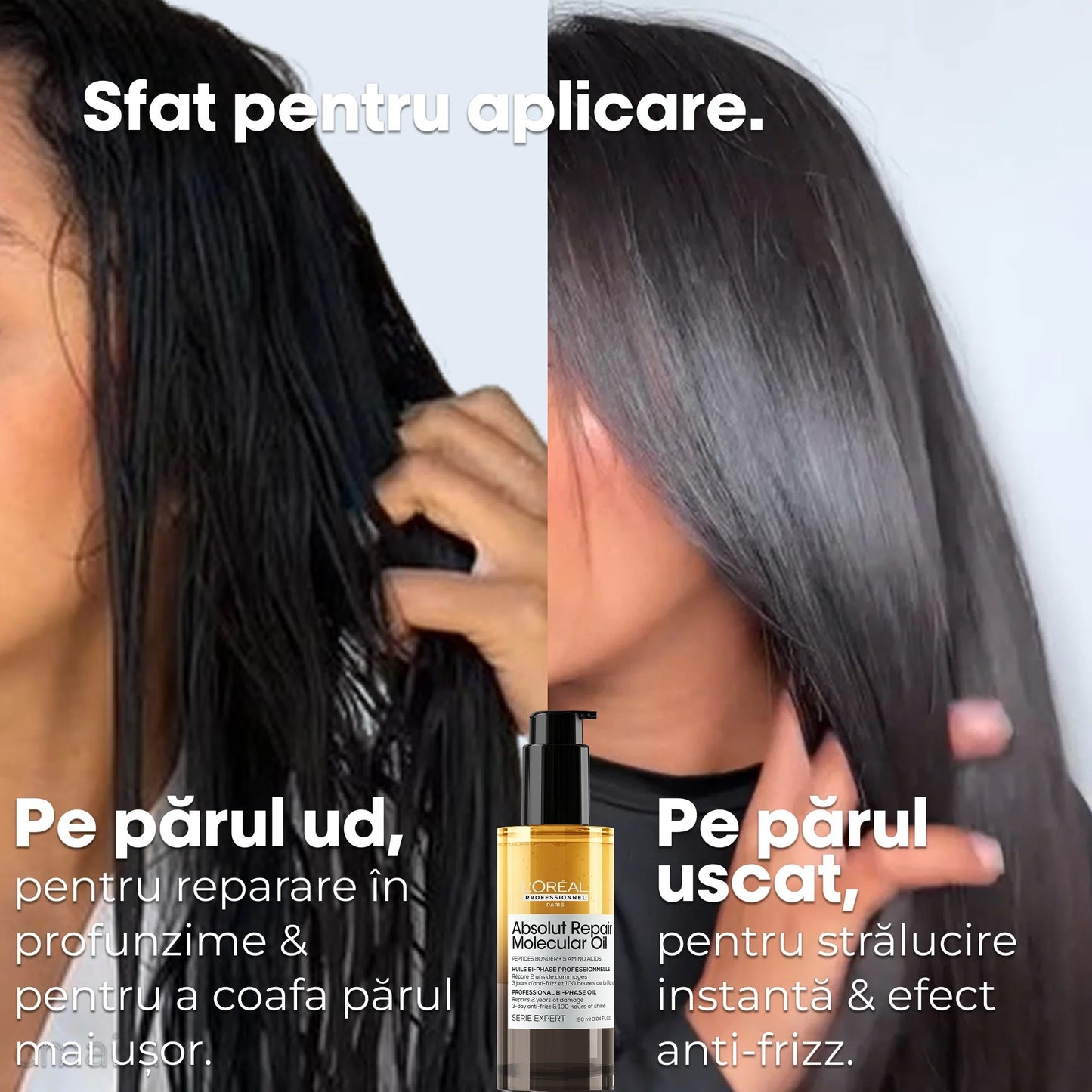 Olaj sérült hajra – L'Oréal Professionnel Absolut Repair Molecular 30ml