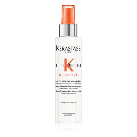 Hajkrém hővédelemmel - Kérastase Nutritive Lotion Thermique Sublimatrice - Texturáló és hővédő - 150ml