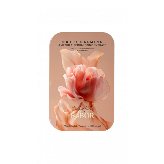 Babor Nutri Calming Ampoule – Ampullák az érzékeny bőr megnyugtatására, limitált kiadású szett újrahasználható fémdobozzal 7x2ml