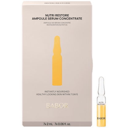 Intenzíven tápláló ampullakoncentrátum száraz bőrre — Babor Ampoule Concentrates Nutri Restore 7×2ml