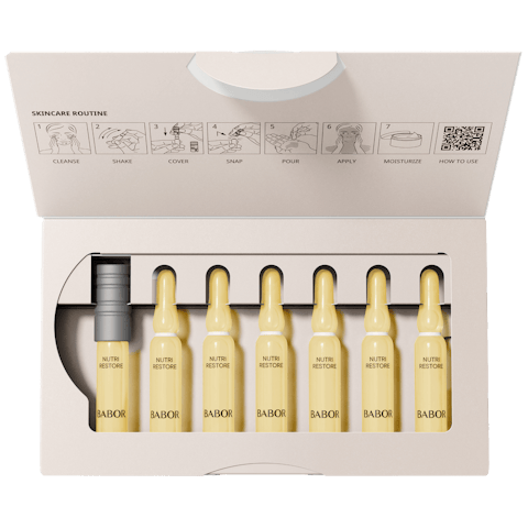 Intenzíven tápláló ampullakoncentrátum száraz bőrre — Babor Ampoule Concentrates Nutri Restore 7×2ml