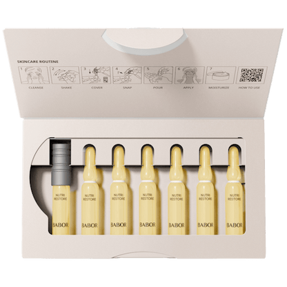 Intenzíven tápláló ampullakoncentrátum száraz bőrre — Babor Ampoule Concentrates Nutri Restore 7×2ml