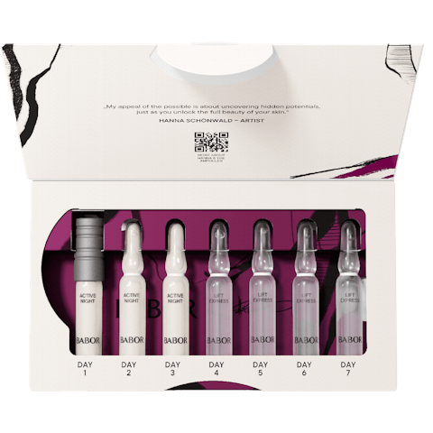 Babor x Hanna Schönwald OverNight Lift Ampulla készlet – Ceramidos lifting 7 x 2ml