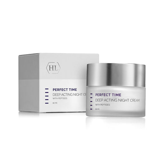 Holy Land Perfect Time Deep Acting Night Cream éjszakai krém – Feszesítő és öregedésgátló regeneráló 50 ml