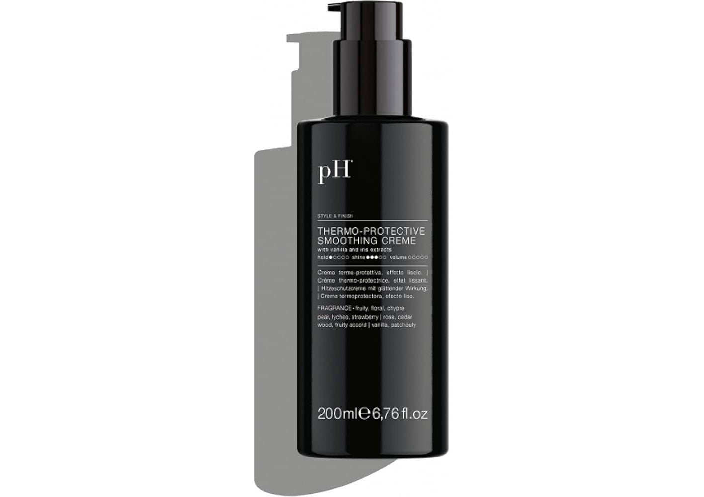 Hővédő krém – pH Laboratories Style & Finish Thermo-Protective Smoothing Crème 200 ml
