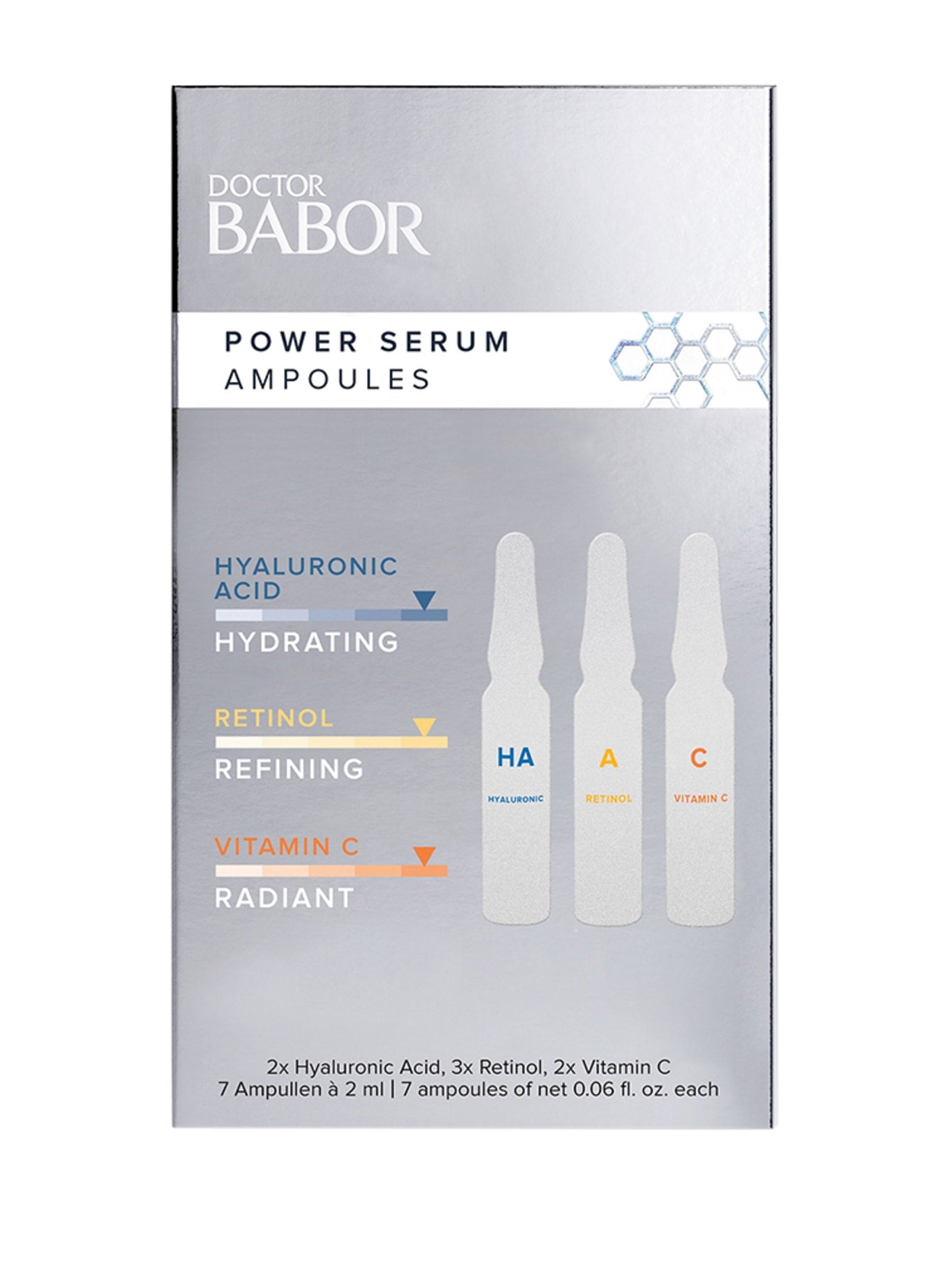 Regeneráló és hidratáló ampullák – Babor Doctor Babor Power Serum Ampoules