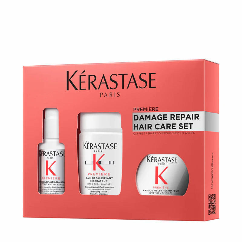 Kérastase Première Discovery hajszerkezet-helyreállító trió szett sérült hajra (45 ml + 80 ml + 75 ml)