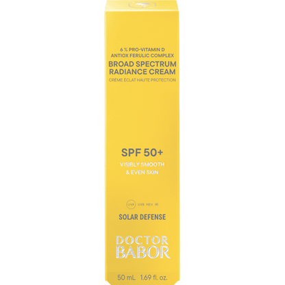 Arcápoló Krém SPF 50+ DOCTOR BABOR Radiance Cream – UV Védelem & Természetes Ragyogás