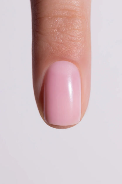 StraDerm ReBuild Bloom – Alapkezelés törékeny körmökre, rózsaszín blur hatással, 14 ml