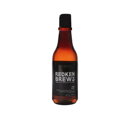 Redken Brews 3 az 1-ben sampon, balzsam és tusfürdő, 300 ml
