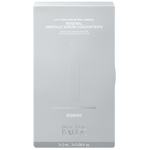 Retinol ampullák regenerációra – Doctor Babor Resurface Renewal Ampoule Serum 7x2ml