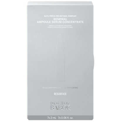 Retinol ampullák regenerációra – Doctor Babor Resurface Renewal Ampoule Serum 7x2ml