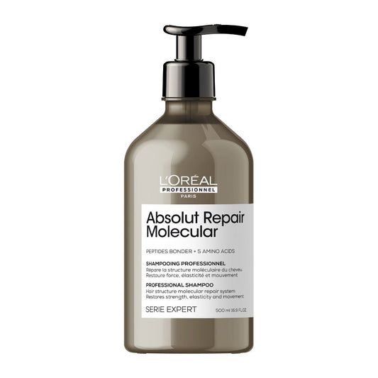 L'Oreal Professionnel Serie Expert Absolut Repair molekuláris sampon sérült hajra - 500 ml