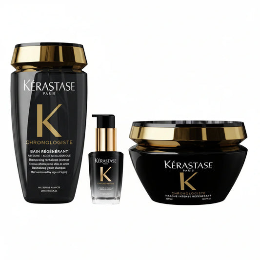Kérastase Chronologiste Ritual Szett – Trio Luxus Revitalizáló Haj- és Fejbőrápolás