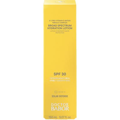BABOR Doctor Hydration Lotion SPF 30 hidratáló testápoló – UV-védelem és napi hidratálás arcra és testre, 150 ml