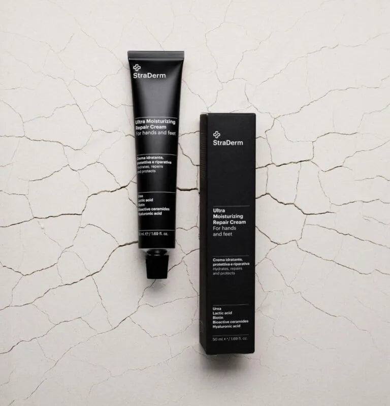 StraDerm Ultra Hidratáló Regeneráló Krém Kézre és Lábra, 50 ml