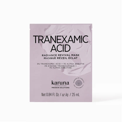 Mască iluminatoare cu 3% acid tranexamic Karuna Tranexamic Acid Radiance Revival Mask