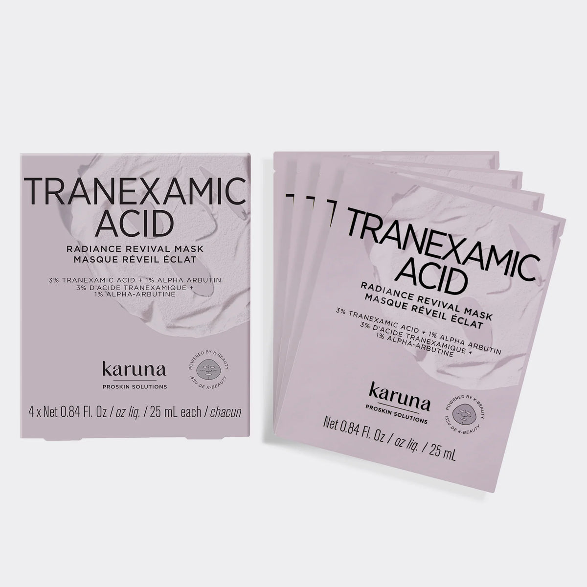 Mască iluminatoare cu 3% acid tranexamic Karuna Tranexamic Acid Radiance Revival Mask