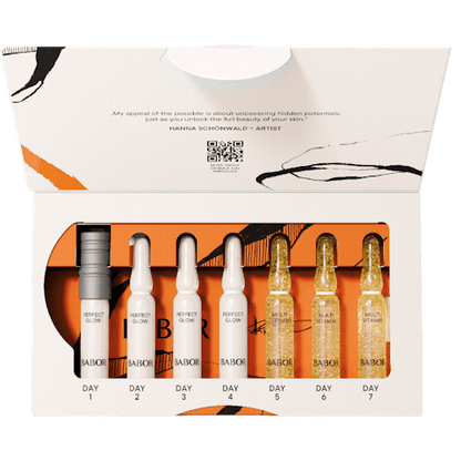 Fényesítő ampullák retinollal és C-vitaminnal – Babor Vitamin Glow Ampoule 7x2ml